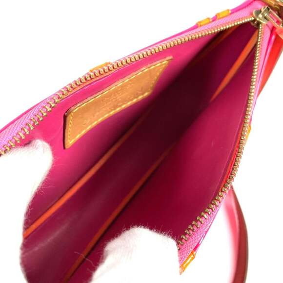 LOUIS VUITTON M91906 Monogram Vernis Fluo Lexington Handbag/Shoulder Bag/Acce... - Picture 11 of 14